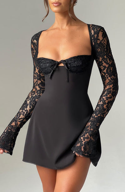 Jennifer Lace Mini Dress
