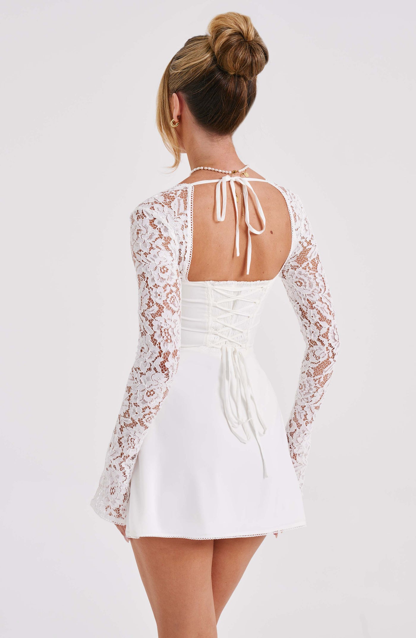 Jennifer Lace Mini Dress