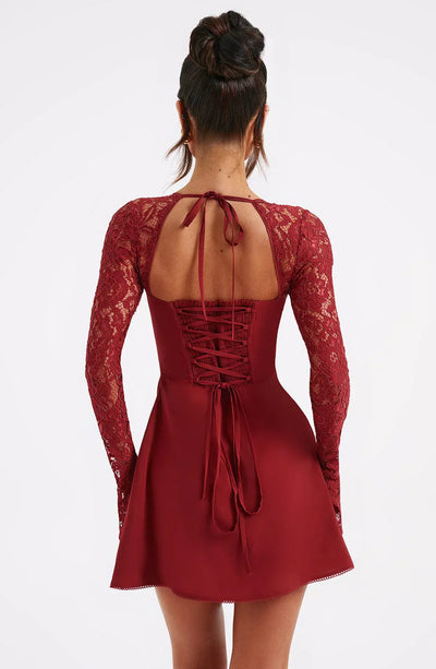 Jennifer Lace Mini Dress
