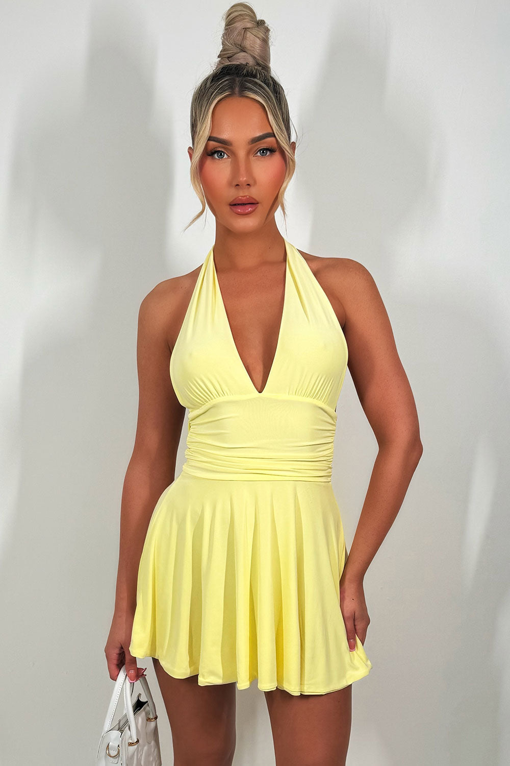 Halter Neck Mini Dress