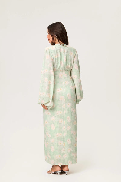 Isla Maxi Dress – Pastel Yellow