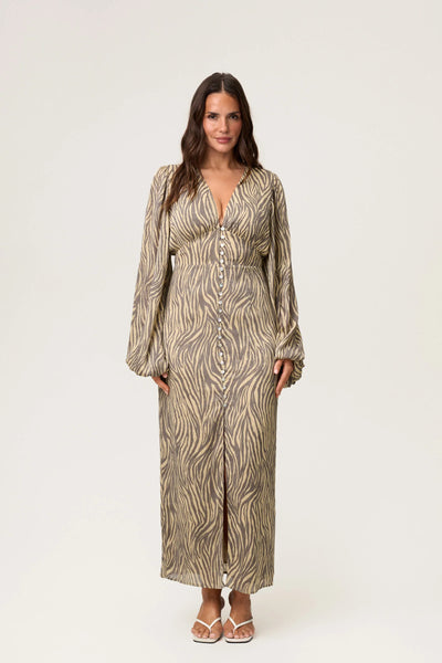 Isla Maxi Dress – Pastel Yellow